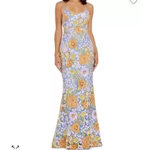 Dress the Population Giovanna printed dress